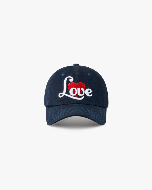 LOVE HEART DENIM HAT
