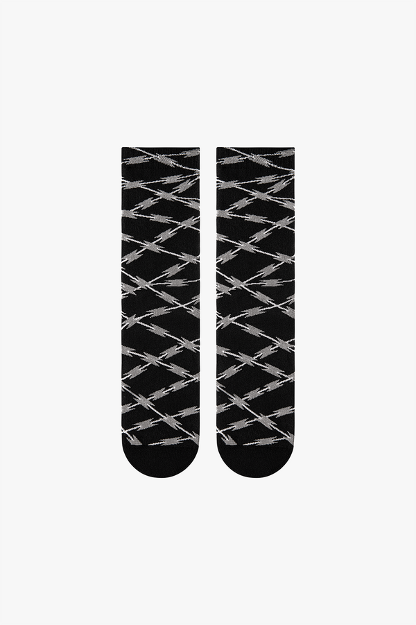 NOWORDS REFLECTIVE RAZOR SOCKS